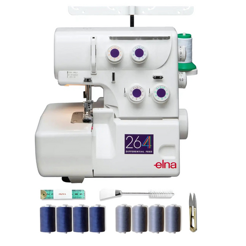 Overlock Elna 264D + KURS obsługi + GRATISY