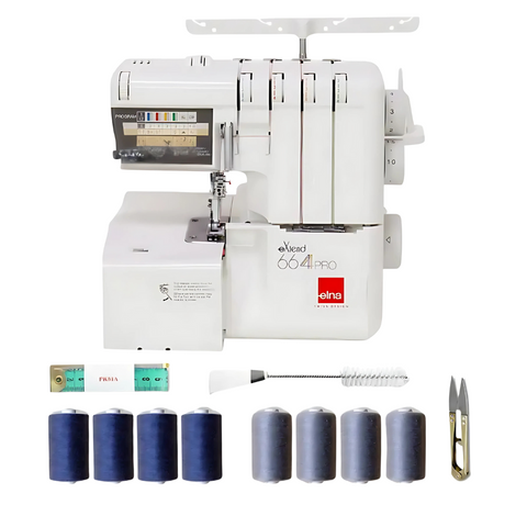 Overlock Elna 664 Pro + GRATISY