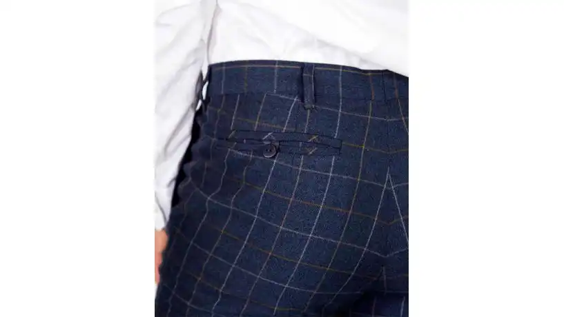 Konstrukcja i szycie - męskie spodnie
